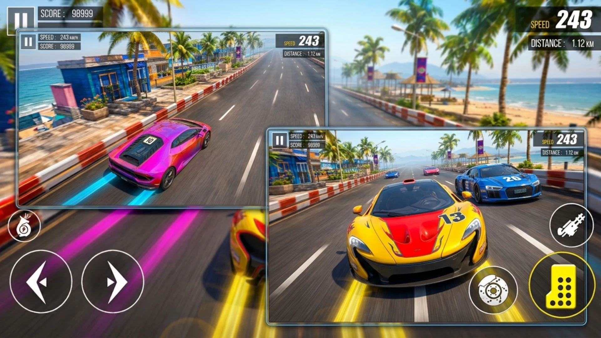 Car Drift Racing: Police Chase screenshot