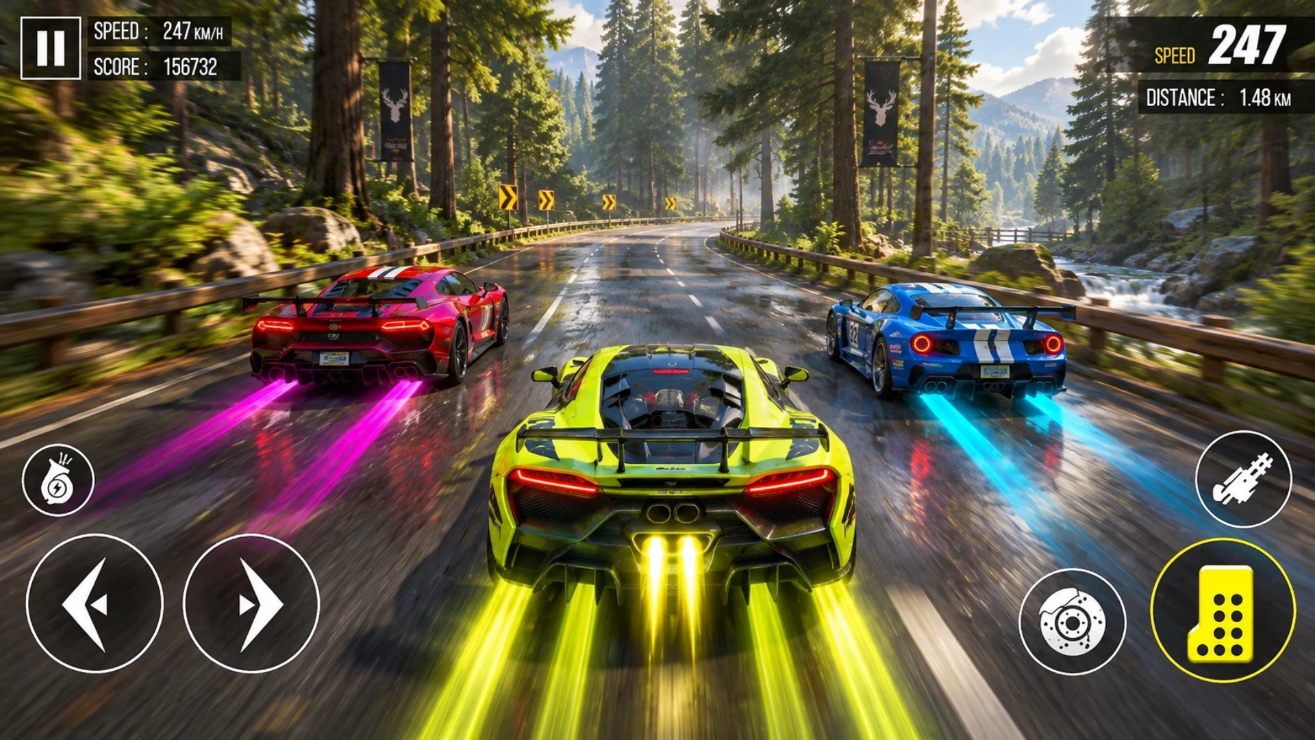 Car Drift Racing: Police Chase screenshot